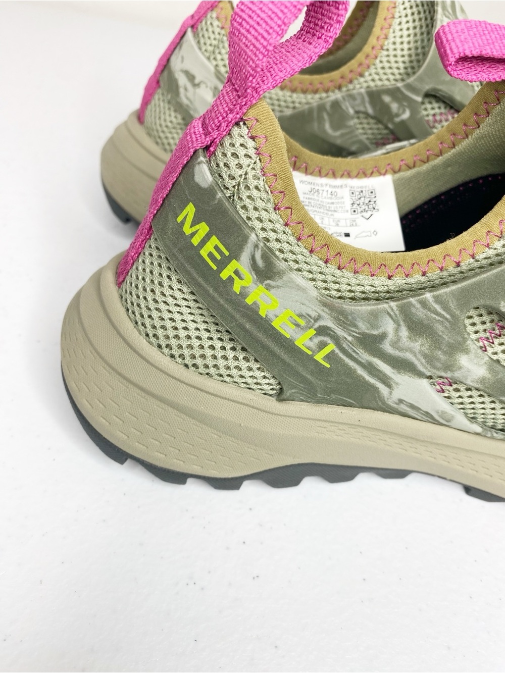 Merrell Hydro Runner Water Trail Running Shoe in Lichen Olive Green Camo 7.5 - Picture 6 of 10